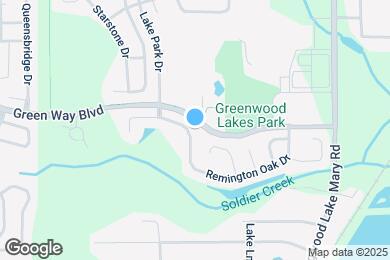 Map image of the property - 536 Remington Oak Dr