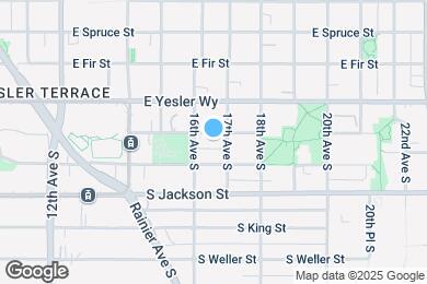 Map image of the property - 1615 S Washington St