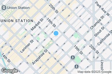 Map image of the property - 1801 Arapahoe St
