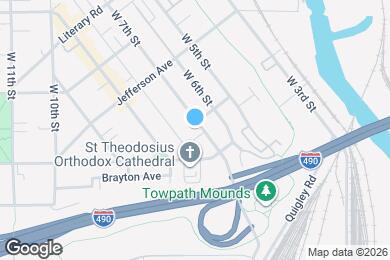 Map image of the property - 2510 W 7th St