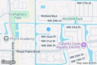 Map image of the property - 6700 NW 22nd Ct