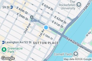 Map image of the property - 406 E 59th St