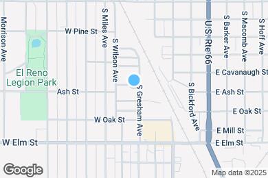 Map image of the property - 503 W Martin St
