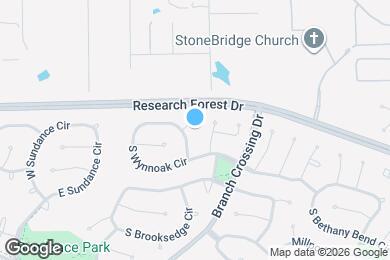 Map image of the property - 203 Shale Run Pl