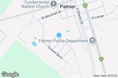 Map image of the property - 100 Palomino Dr