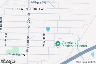 Map image of the property - 12602 Bennington Ave