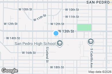 Map image of the property - 1042 W 14th St