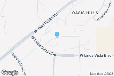 Map image of the property - 6211 W Calle Bilboa