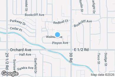 Map image of the property - 2991 Walnut Ave