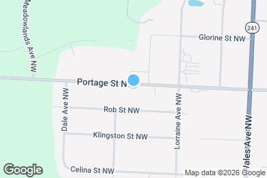 Map image of the property - 7394 Portage St NW