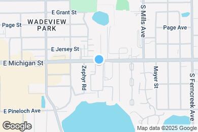 Map image of the property - 722 E Michigan St