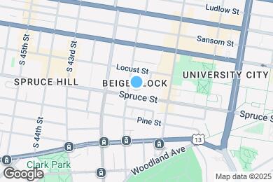 Map image of the property - 4049 Spruce St