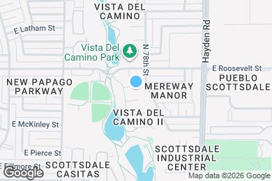 Map image of the property - 7711 E Beatrice St