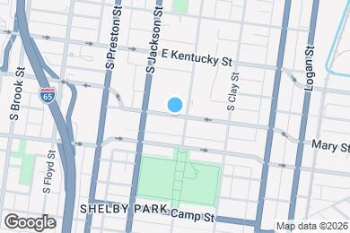 Map image of the property - 532 E Saint Catherine St