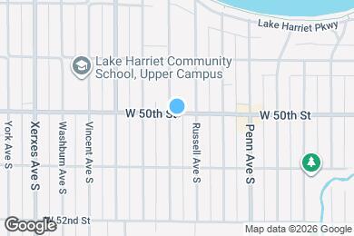 Map image of the property - 2515 W 50th St
