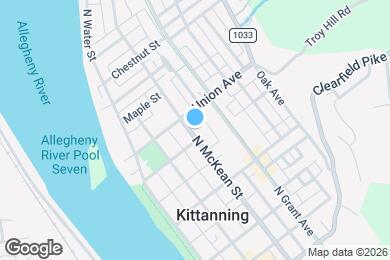 Map image of the property - 416 N McKean St