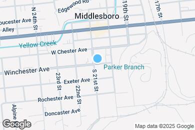 Map image of the property - 301 S 21st St