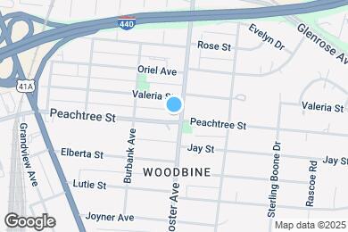 Map image of the property - 2321 Foster Ave