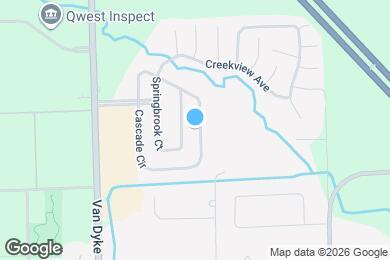 Map image of the property - 11791 Cascade Cir