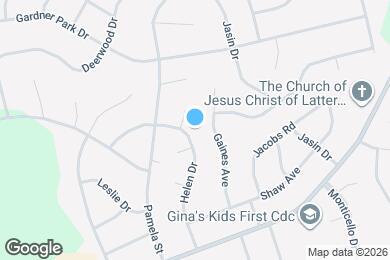 Map image of the property - 2116 Helen Dr
