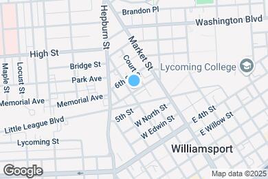 Map image of the property - 514 Pine St