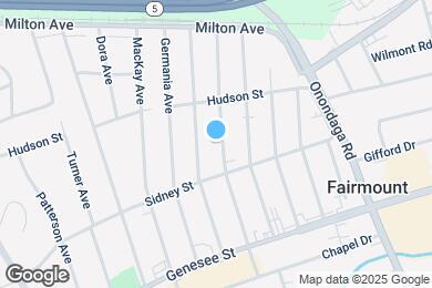 Map image of the property - 217 Gillespie Ave