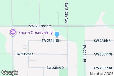 Map image of the property - 21263 SW 234th St