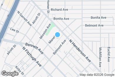 Map image of the property - Bowen on Henderson