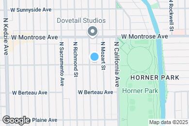 Map image of the property - 2856 W Cullom Ave