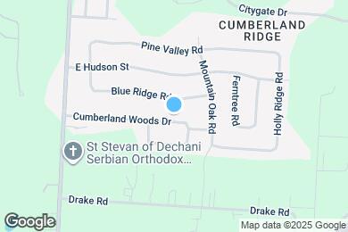 Map image of the property - 3182 Cumberland Woods Dr