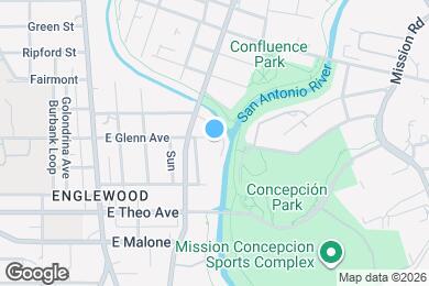 Map image of the property - 506 E Glenn Ave