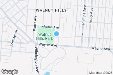Map image of the property - 1401 Highland Ave