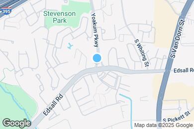 Map image of the property - 309 Yoakum Pkwy