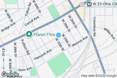 Map image of the property - 2135 W 30th St