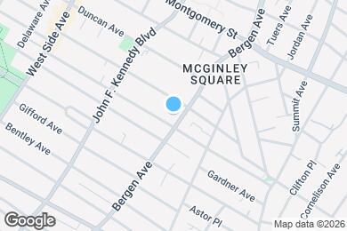 Map image of the property - 645 Bergen Ave