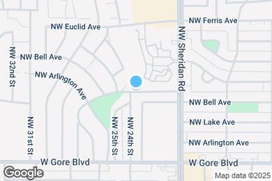 Map image of the property - 2357 NW Bell Ave