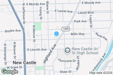 Map image of the property - 145 E Wallace Ave