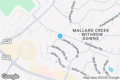 Map image of the property - 10911 Claude Freeman Dr