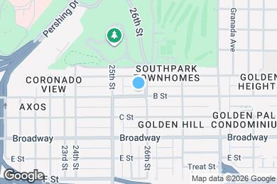 Map image of the property - 2570 B St