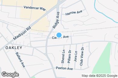Map image of the property - 3437 Cardiff Ave