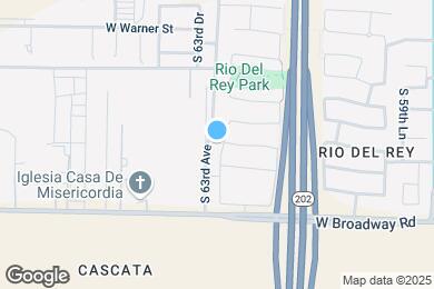 Map image of the property - 4102 S 62nd Ln