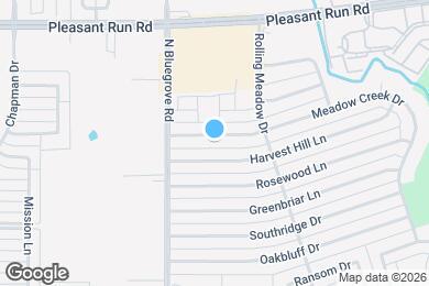 Map image of the property - 1334 Meadow Creek Dr