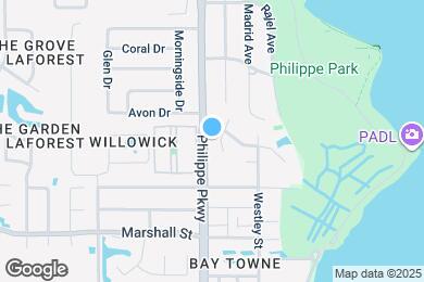 Map image of the property - 1923 Bayshore Ct