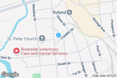 Map image of the property - 107 Franklin St