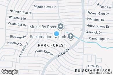 Map image of the property - 1004 Cross Bend Rd