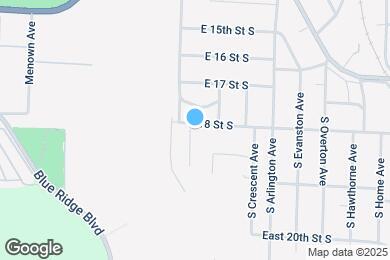Map image of the property - 9313 E 18 St S