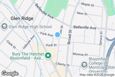 Map image of the property - 34 Park Ave