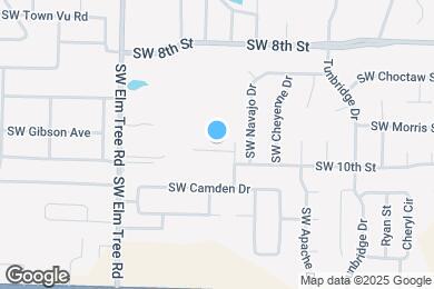 Map image of the property - 3004 SW Garrison Ln