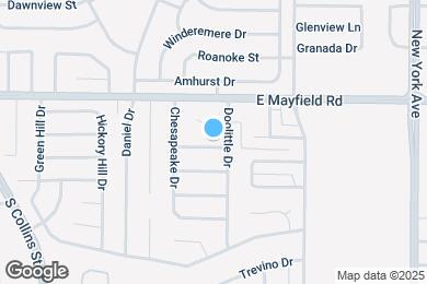 Map image of the property - 1417 Kitty Hawk Dr