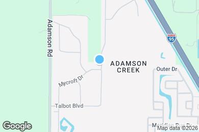 Map image of the property - 1450 Mycroft Dr